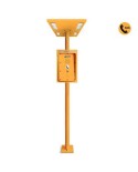 Solar Call Station EASYSOL: weatherproof, vandal resistant - A2S