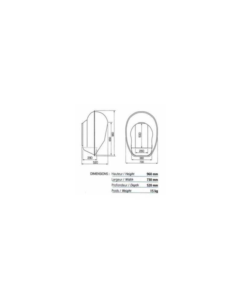 Telefone cabine Clair Olivia - A2S