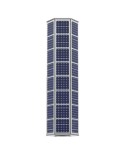 Helio 360: vertical solar panel 100 to 140 W - A2S