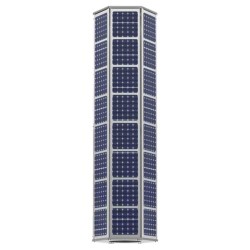 Helio 360: vertical solar panel 100 to 140 W - A2S