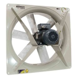 Ventiladores HC/ATEX helicoidais de parede - soluções industriais A2S