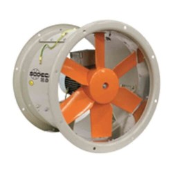 Ventiladores axiais tubulares extremamente robustos com certificado ATEX