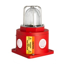 Ex-proof flashing beacon BC125i: stainless steel-zone 1, 21