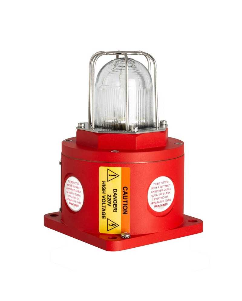 ATEX BC125 fogo flash: aço inoxidável, para a zona 1, 21 - A2S