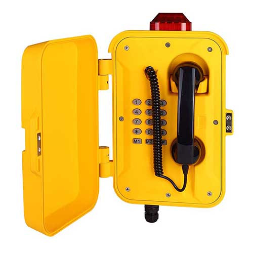 Waterproof and ATEX industrial telephones